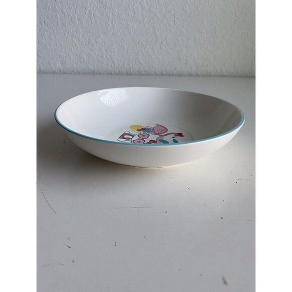Sanrio Hello Kitty Beach Summer Tropical Ceramic Pasta Dinner Bowl Flamingo NEW - Picture 7 of 10